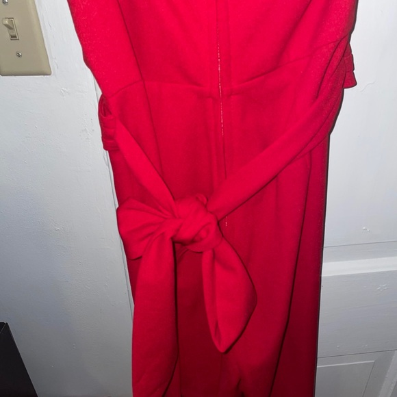 Red women’s jumpsuit. Size XS - Picture 3 of 4
